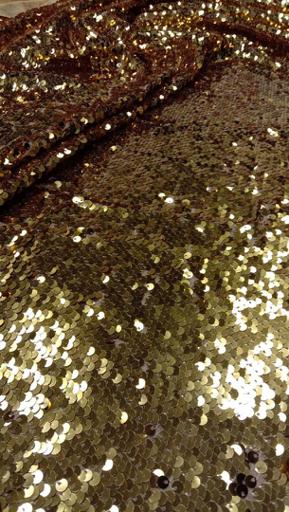 Пайетка золотая