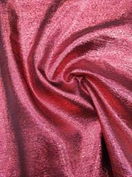 Парча Топаз с узором светло-красная