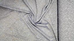 Кружево стрейч плотное серое