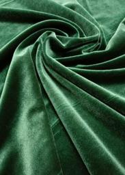 Бархат-стрейч зелёный