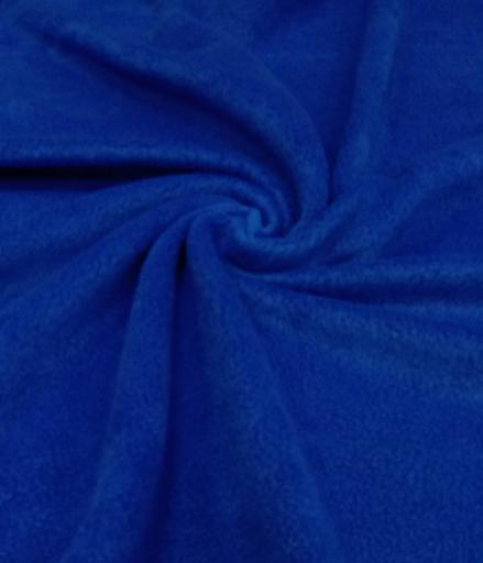 Флис однотонный электрик