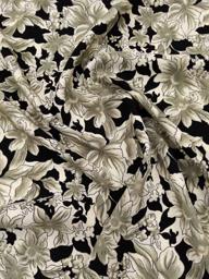 Лоренция Листья Бежевый/Чёрный