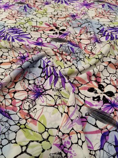 Плательная Паутинка фиолетовая