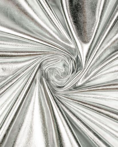 Трикотаж Диско серебро