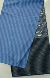 Софт принт полоска голубой 15, тёмно-синий 14