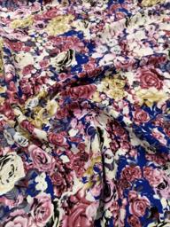 Лоренция Цветы Синий