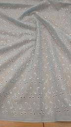 Шитьё на хлопке рис.4 голубое