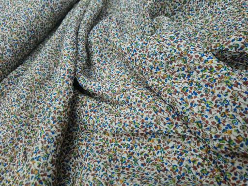 Шифон-креп голубой