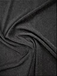 Трикотаж с люрексом чёрный