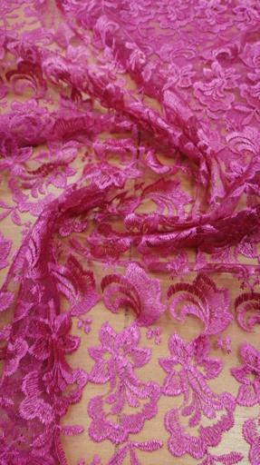 Гипюр Индонезия фуксия L