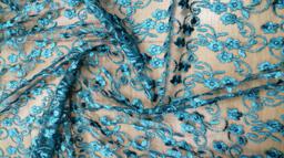 Гипюр Индонезия морская волна M