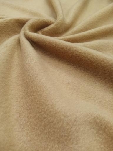 Флис однотонный бежевый