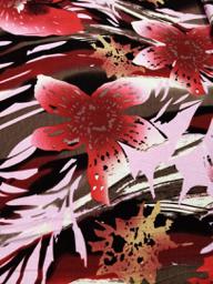 Трикотаж Хлопок цветы