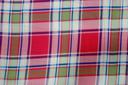 Штапель клетка красный зелёный