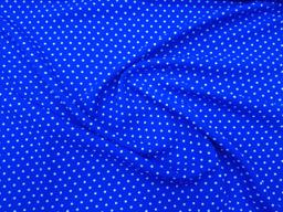 Лоренция Горох 0,5 см электрик/белый