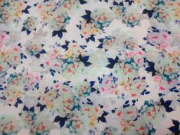 СОФТ ПРИНТ БЕЛЫЙ цветы