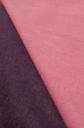 Пальтовая Кашемир двусторонняя розовая/баклажан