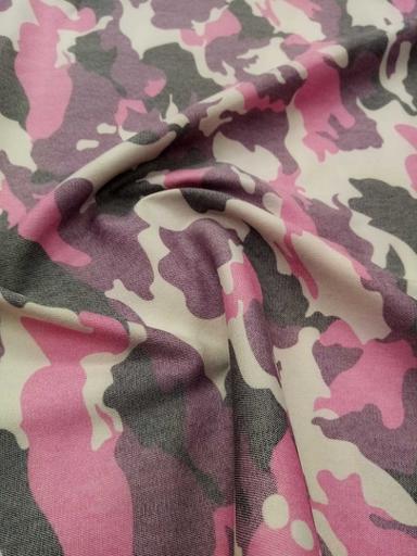 Джинс стрейч Камуфляж розовый