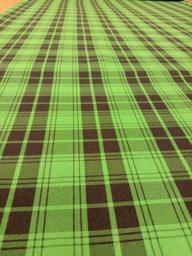 Габардин клетка светло-зелёный/чёрный