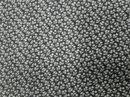 Штапель белый на черном