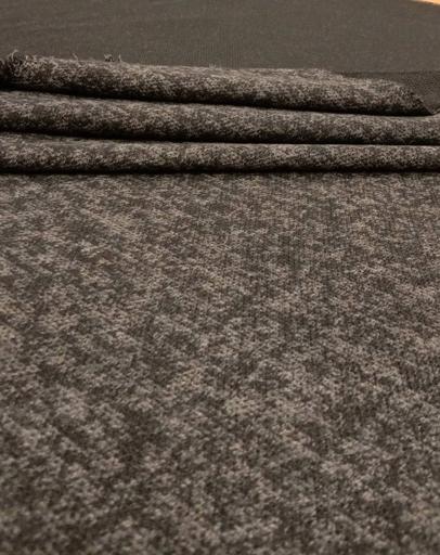 Трикотаж Меланж тёмно-серый