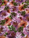 Лоренция Цветы Коричневый/Сиреневый