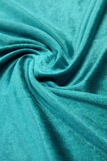 Велюр морская волна