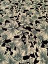 Лоренция Листья Серый/Чёрный