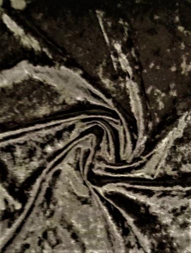 Бархат Мраморный чёрный