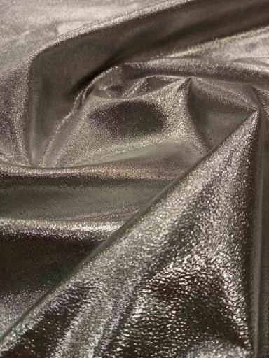 Парча Топаз серебряная