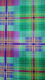 Бязь шотландка светлозелёный