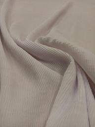 Шифон-плисе белый