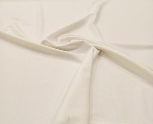 Плательная однотонная белая