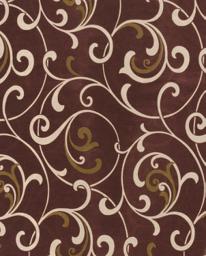 Бязь Вензель коричневый