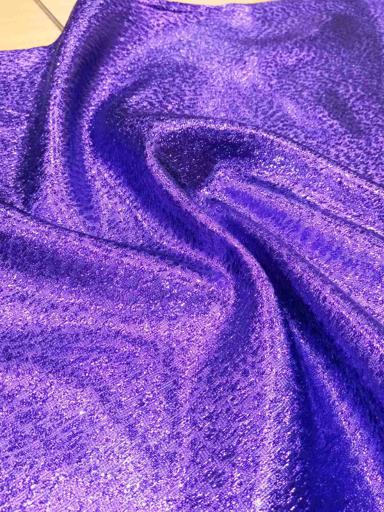 Парча Топаз с узором электрик