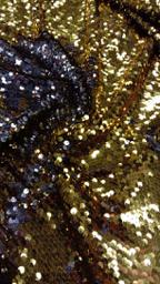 Пайетка двусторонняя золото/серебро