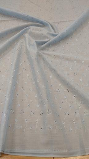 Шитьё на хлопке рис.2 голубое