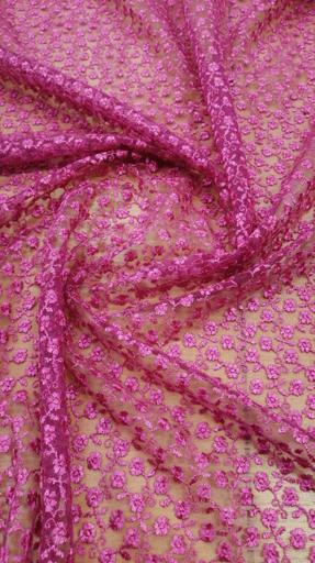 Гипюр Индонезия фуксия S