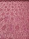 Кружево капрон на атласе розовое