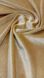Бархат-стрейч золотой песок