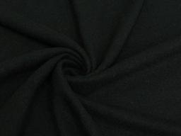 Лоден вареная шерсть чёрный