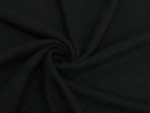 Лоден вареная шерсть чёрный