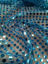 Пайетка Монетка бирюзовая