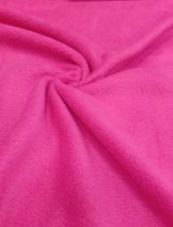 Флис однотонный малиновый