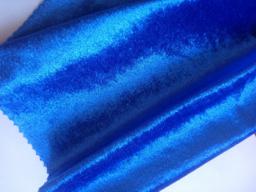Велюр ярко-голубой