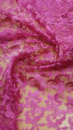 Гипюр Индонезия фуксия L