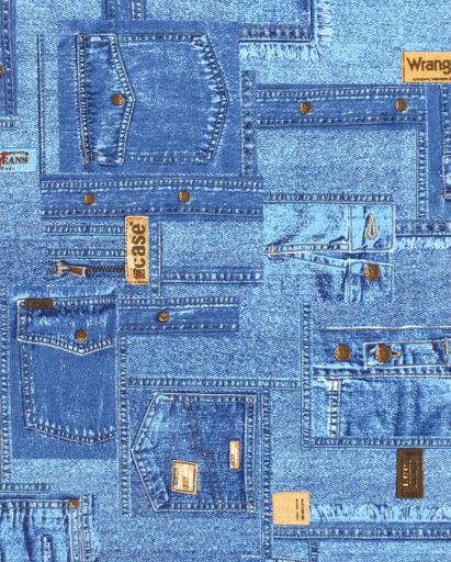 Бязь Деним карманы