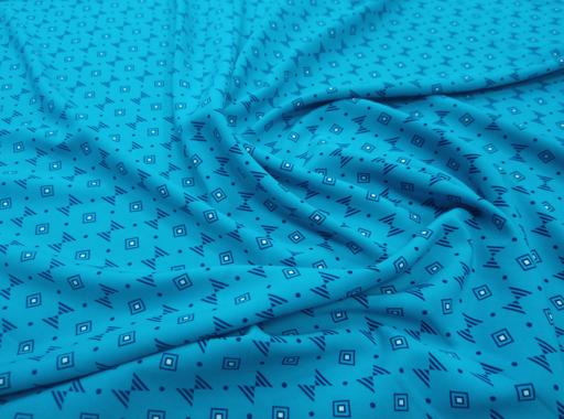 Софт принт фигуры бирюза