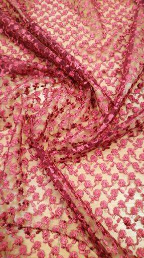 Гипюр Индонезия спелая вишня S 2