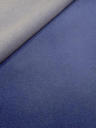 Пальтовая Кашемир двусторонняя голубой/электрик